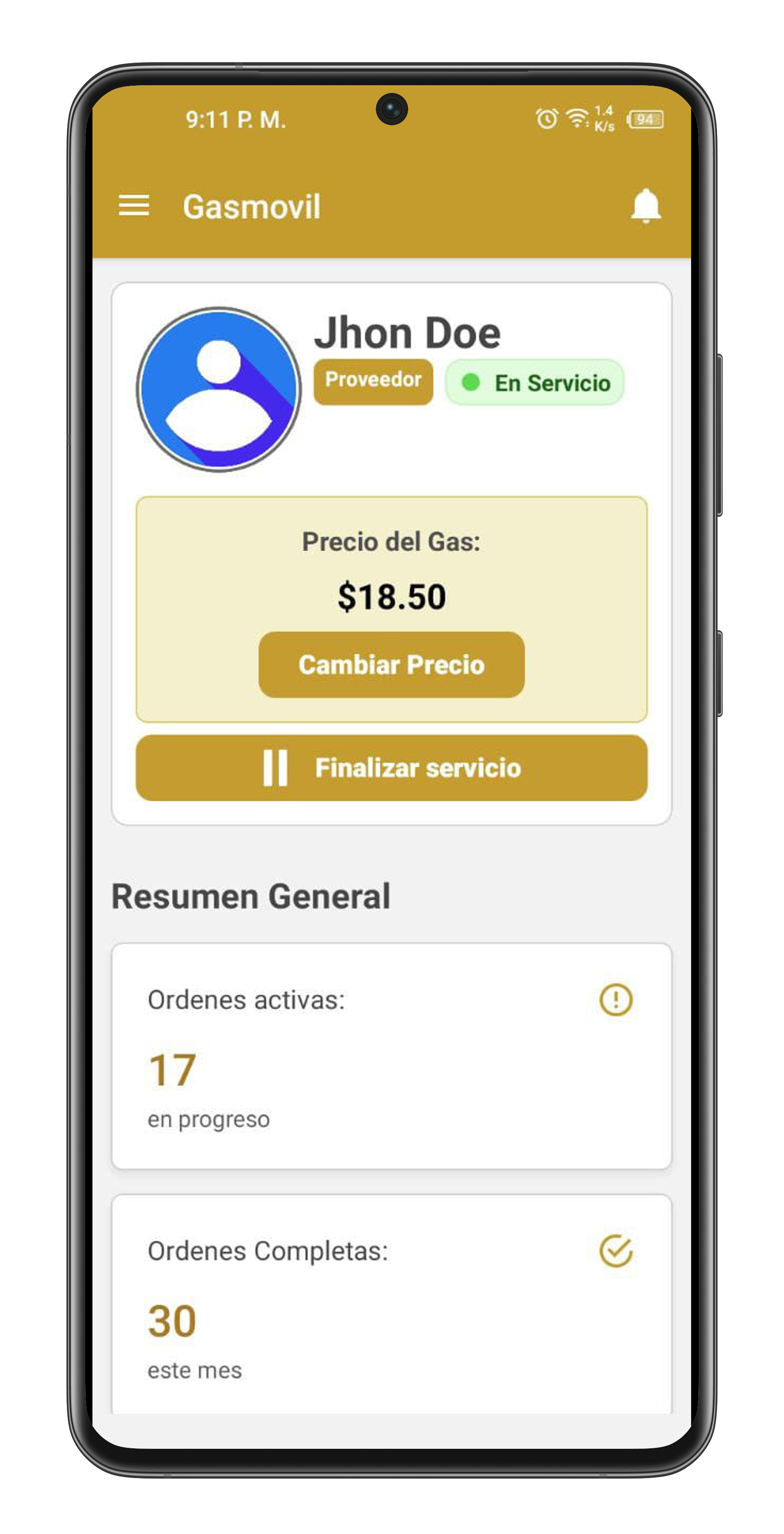 Gasmovil captura